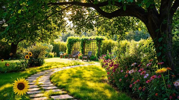 5 idées créatives pour un jardin accueillant et optimisé