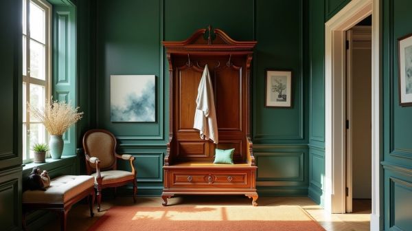 Accorder son porte-manteau au mobilier et aux couleurs de son entrée