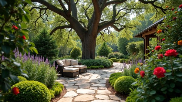 Optimiser l'aménagement de jardin pour un espace accueillant