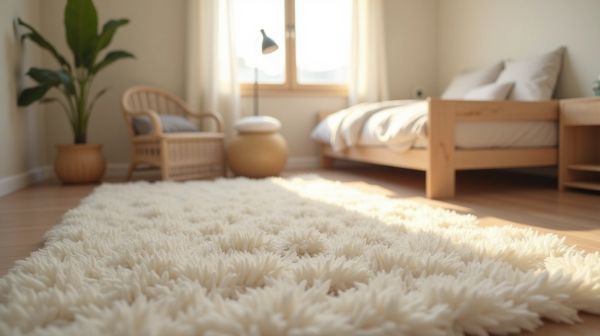 Réinventez votre chambre avec des tapis moelleux et tendance