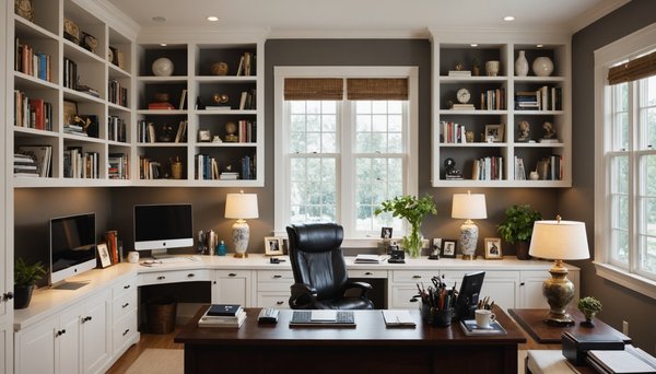 Décorer son bureau à domicile : un défi réussi!