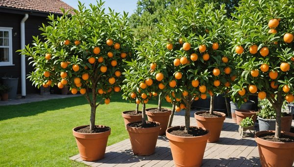 Guide des meilleurs arbres fruitiers pour cultiver en pot sur votre terrasse